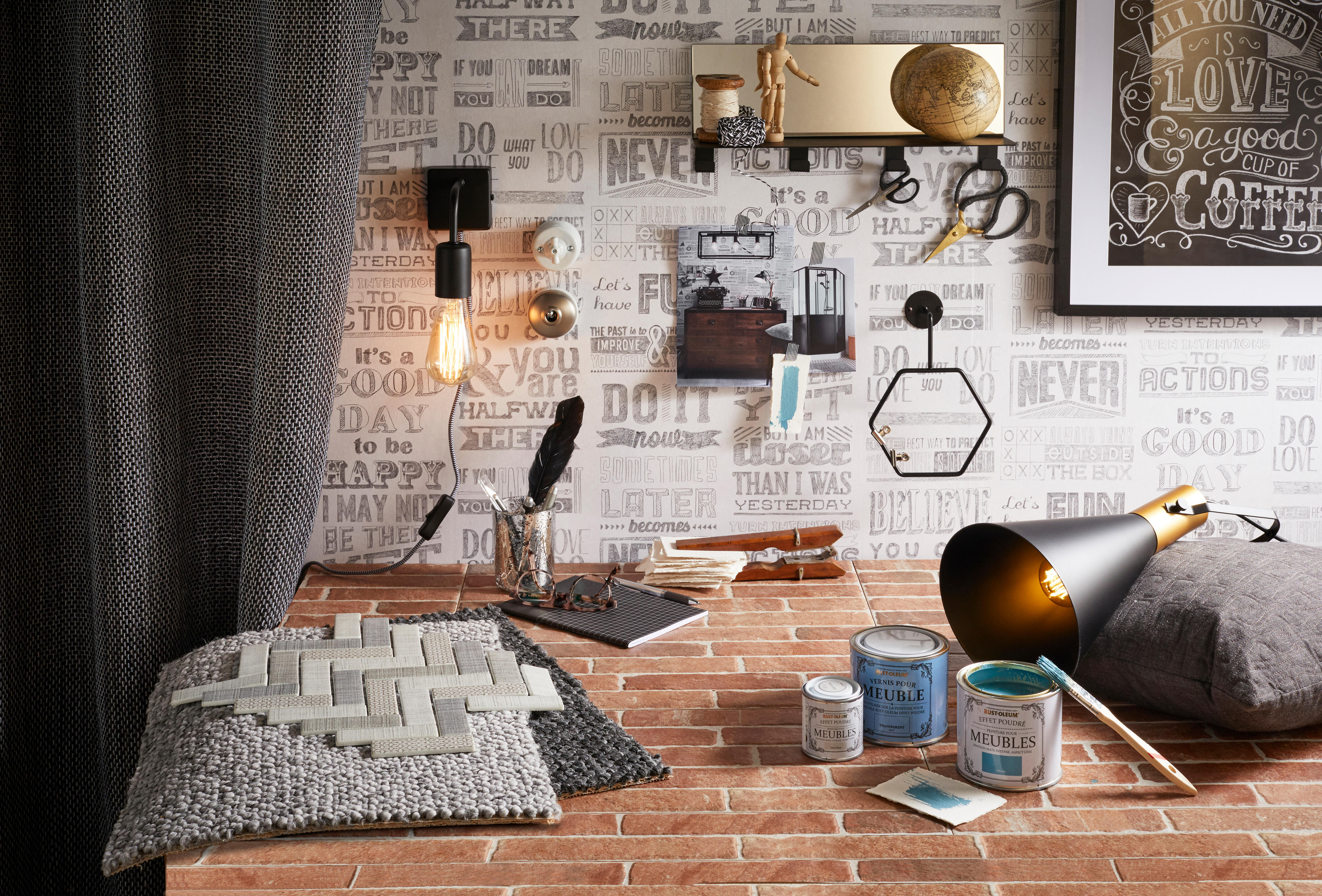 Cadre Milo, 40 x 50 cm noir, INSPIRE - 13