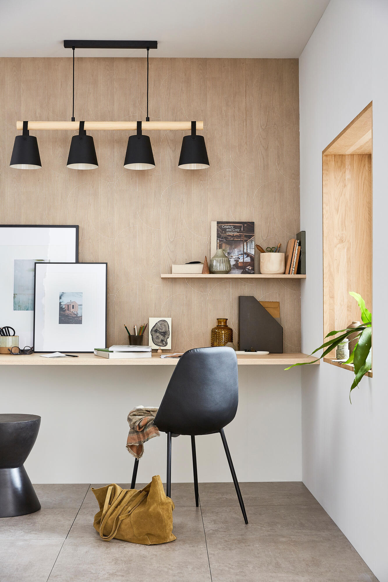 Moldura 60x80cm preto Inspire milo - 2