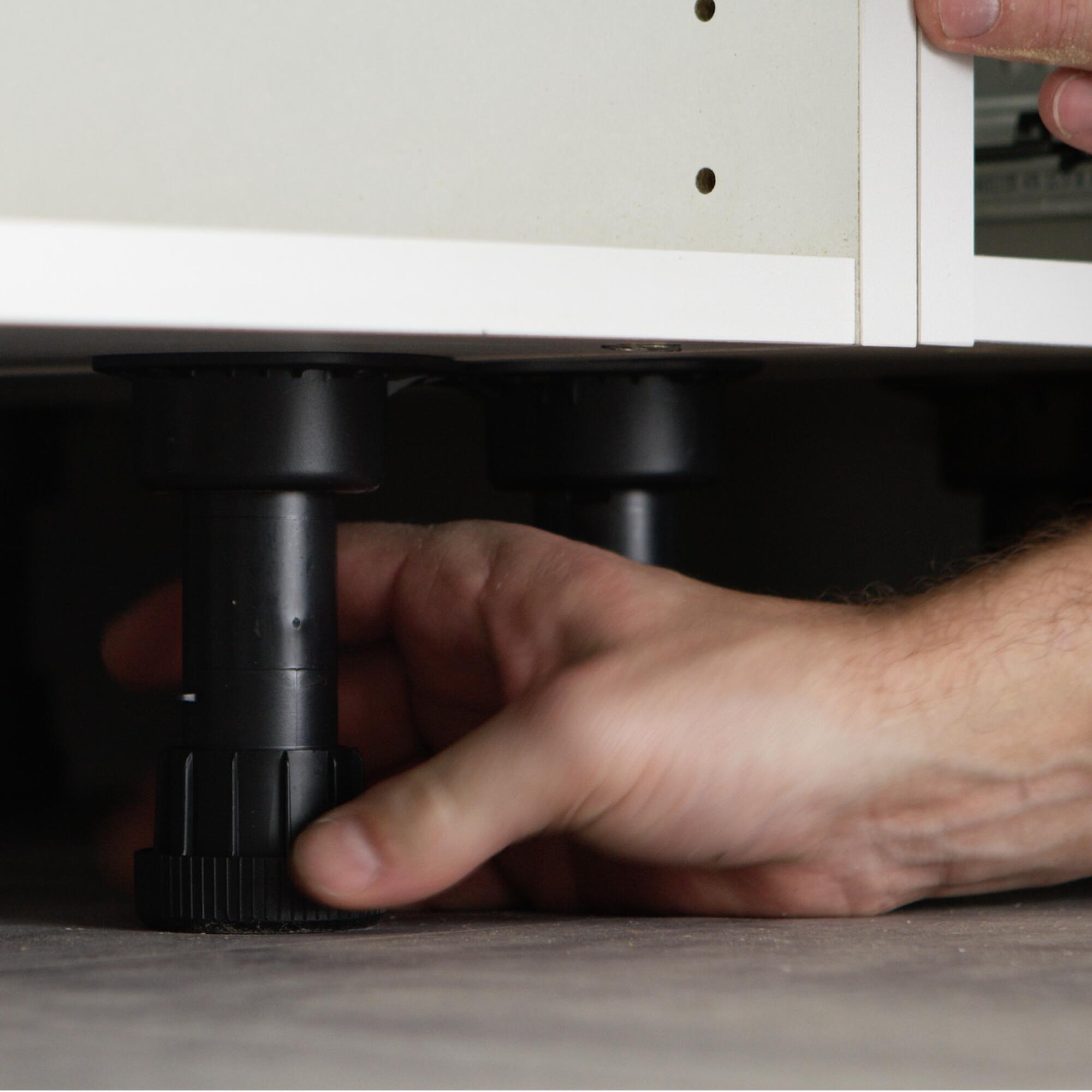 Caisson bas de cuisine DELINIA ID blanc H.38.4 x l.60 x P.58 cm - 5