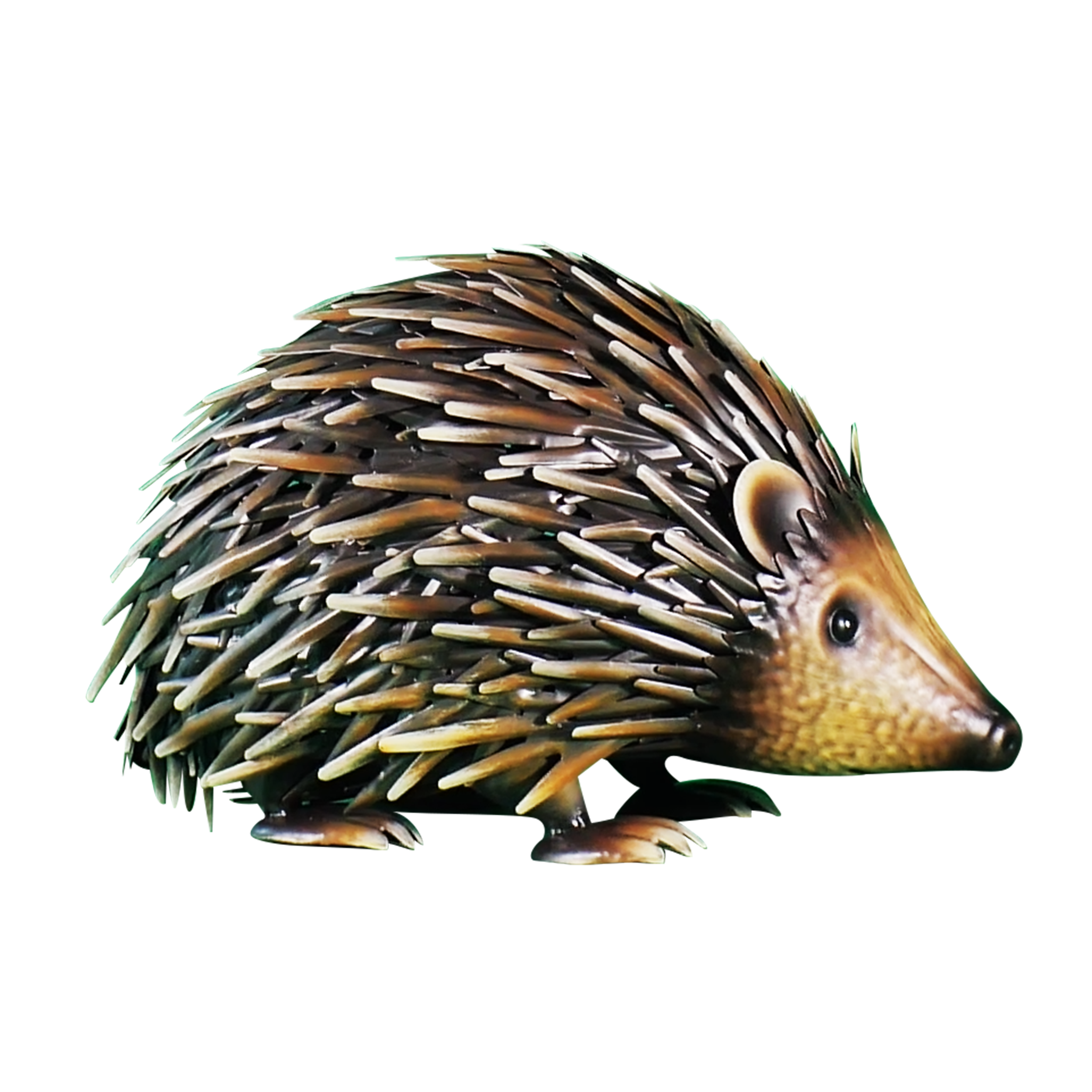 Dekoracja ogrodowa jeż 28x17x19 cm metalowa Nortene
