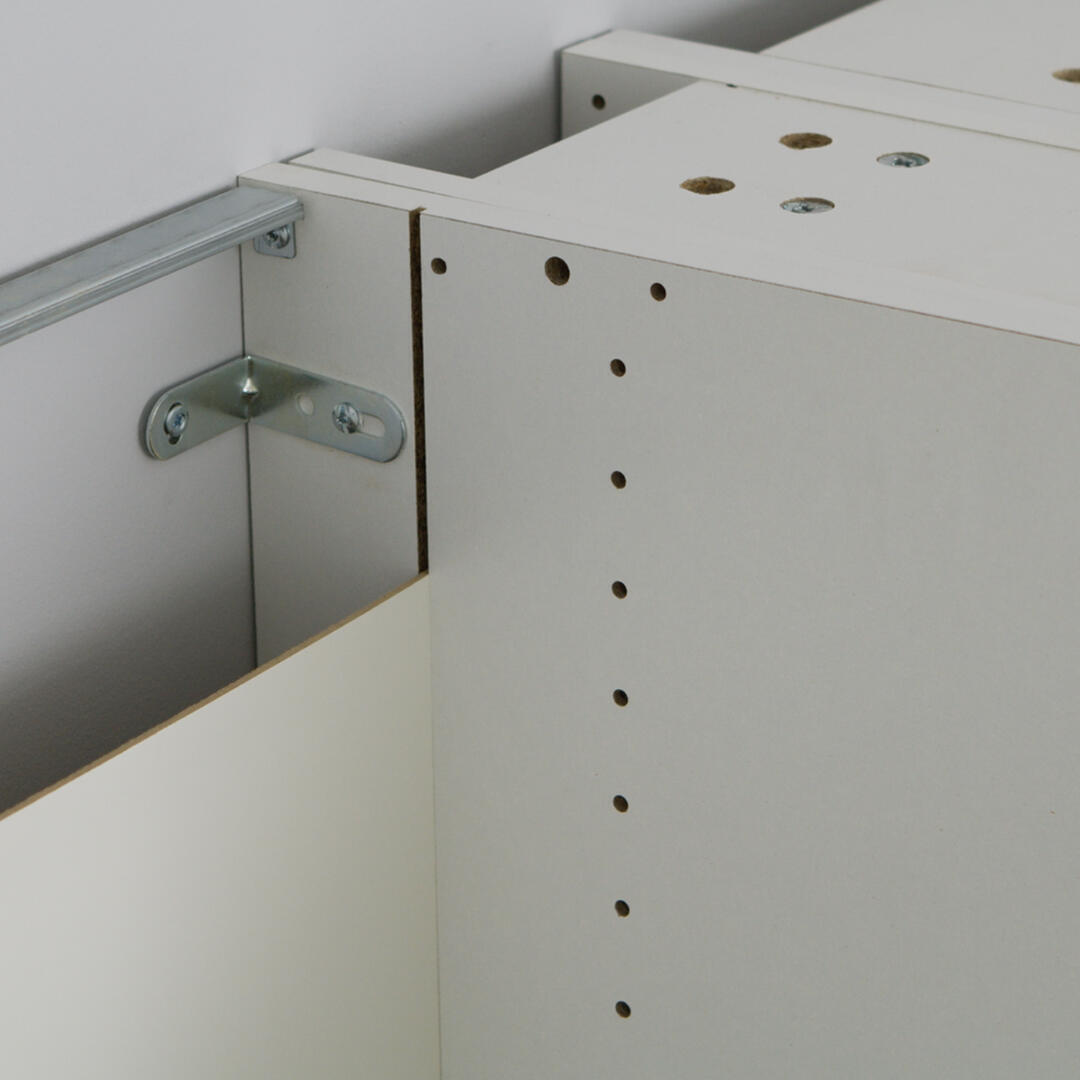 Caisson bas de cuisine DELINIA ID blanc H.76.8 x l.40 x P.58 cm - 4