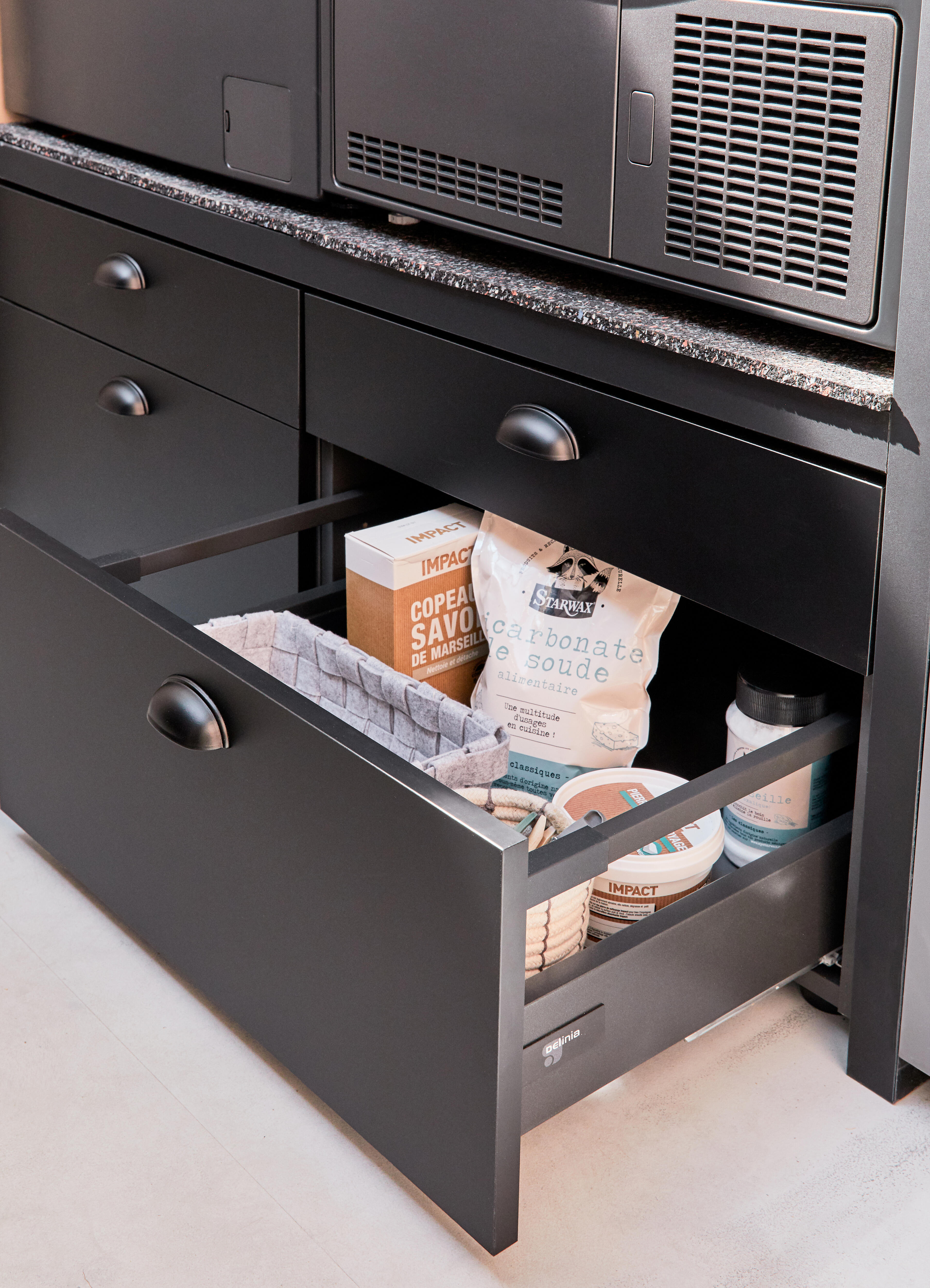 Lot de 2 poignées de meuble INSPIRE Vido Acier Mat - 2