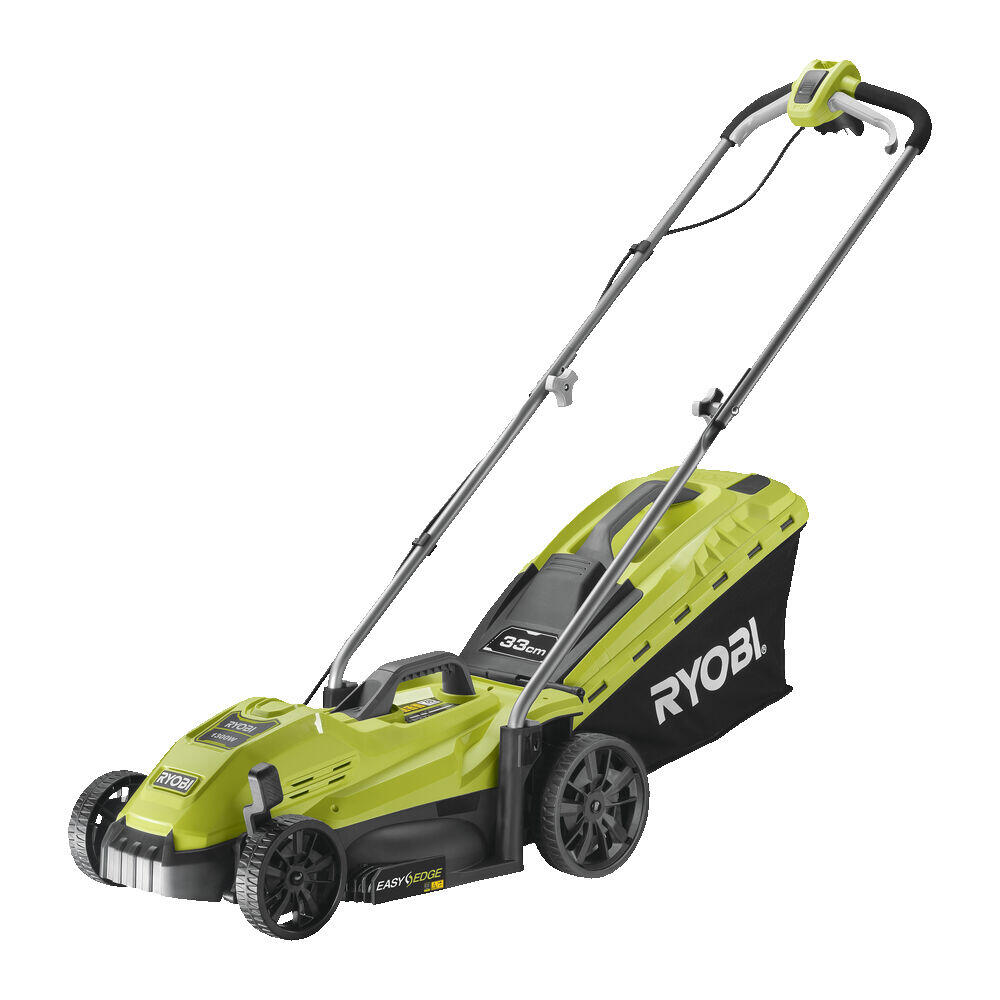 Cortacésped eléctrico ryobi rlm3313a 1300w 33 cm ancho de corte