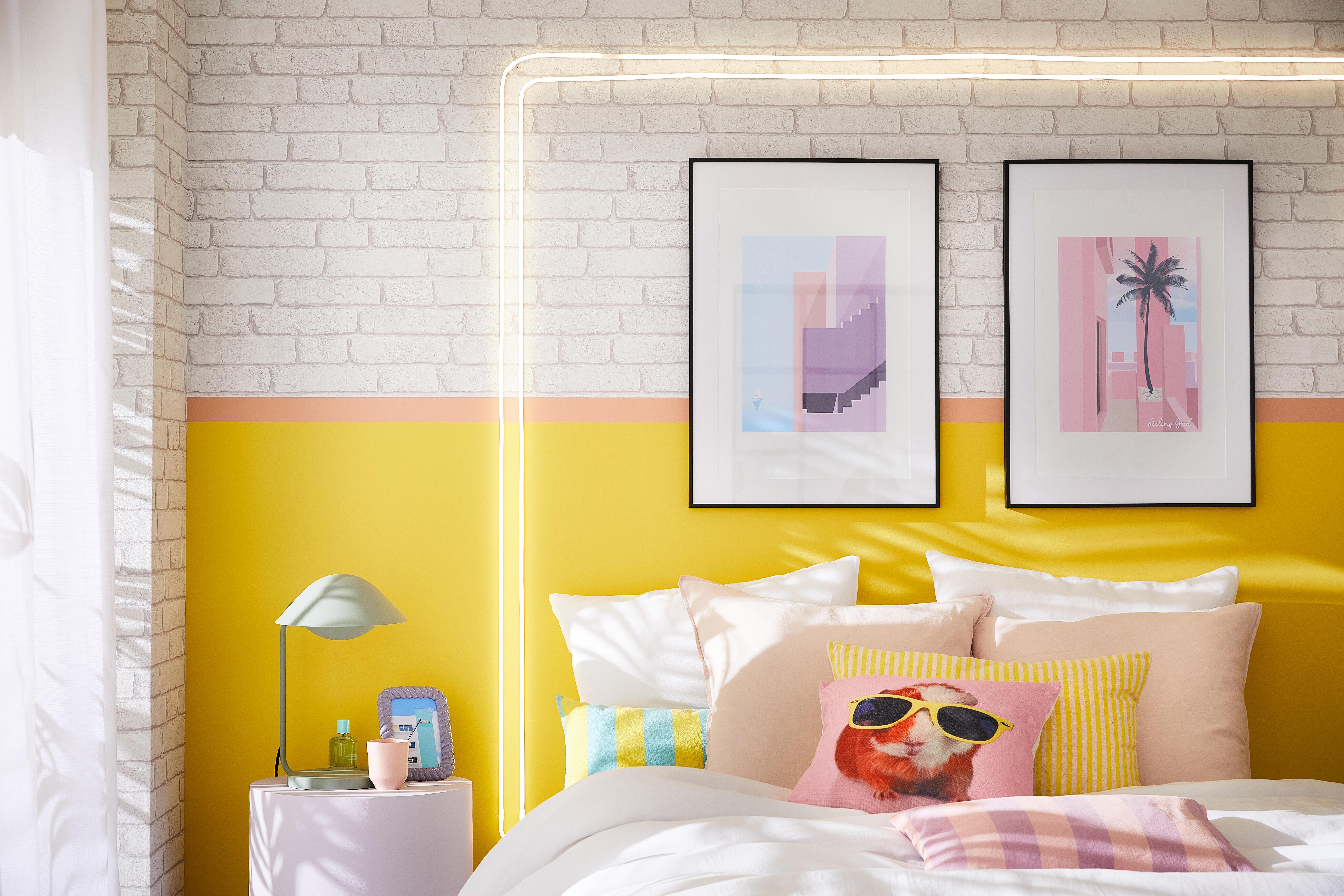 Papier peint vinyle sur intissé Briques anciennes blanc - 5