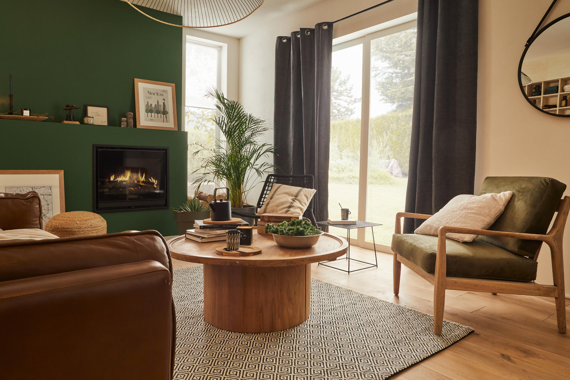 Rideau occultant thermique, Alaska, gris H.260 x l.140 cm - 6