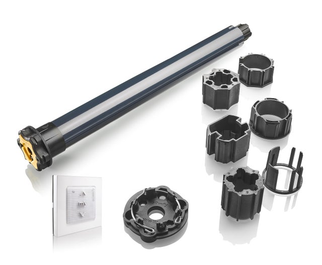 Kit remplacement motorisation de volet roulant sans fil connect Diam.50 mm Somfy