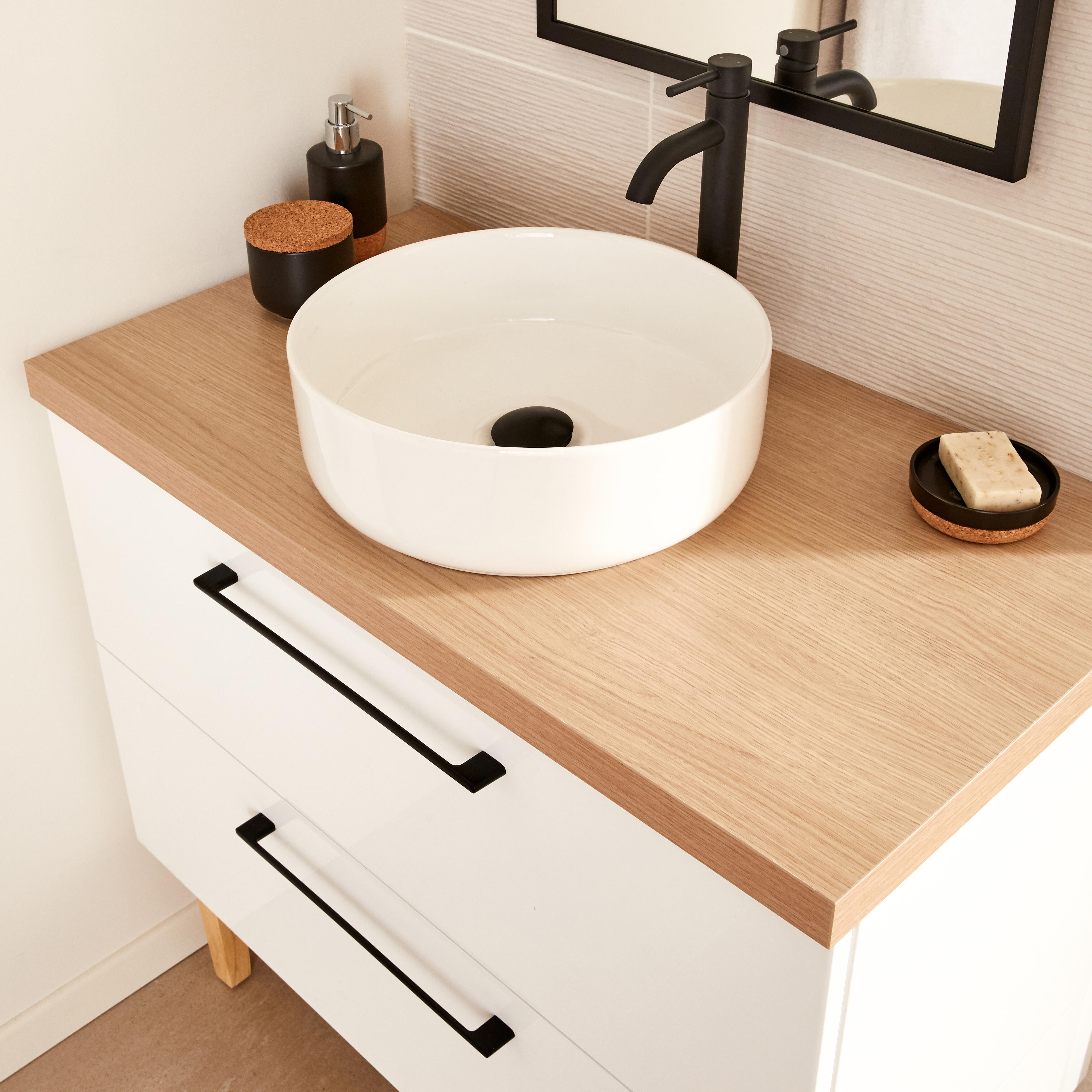 Poignée de meuble INSPIRE Remix noir matl.32cm - 2