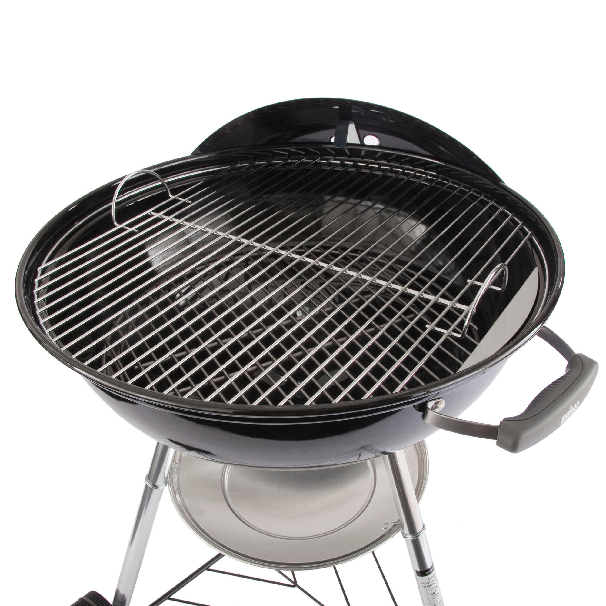 Barbecue a carvão WEBER COMPACT KETTLE 57CM PRETO - 23