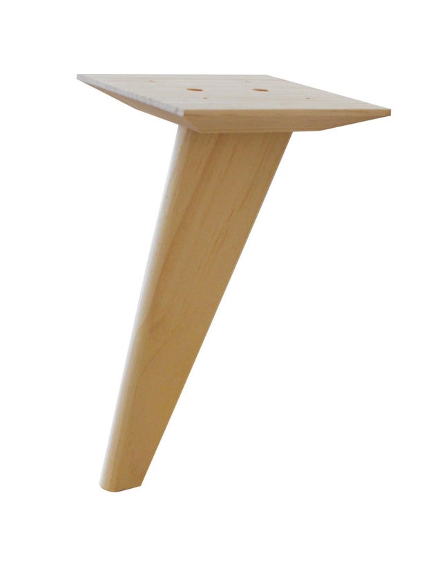 Pack 4 pés para estante SPACEO KUB 21CM NATURAL