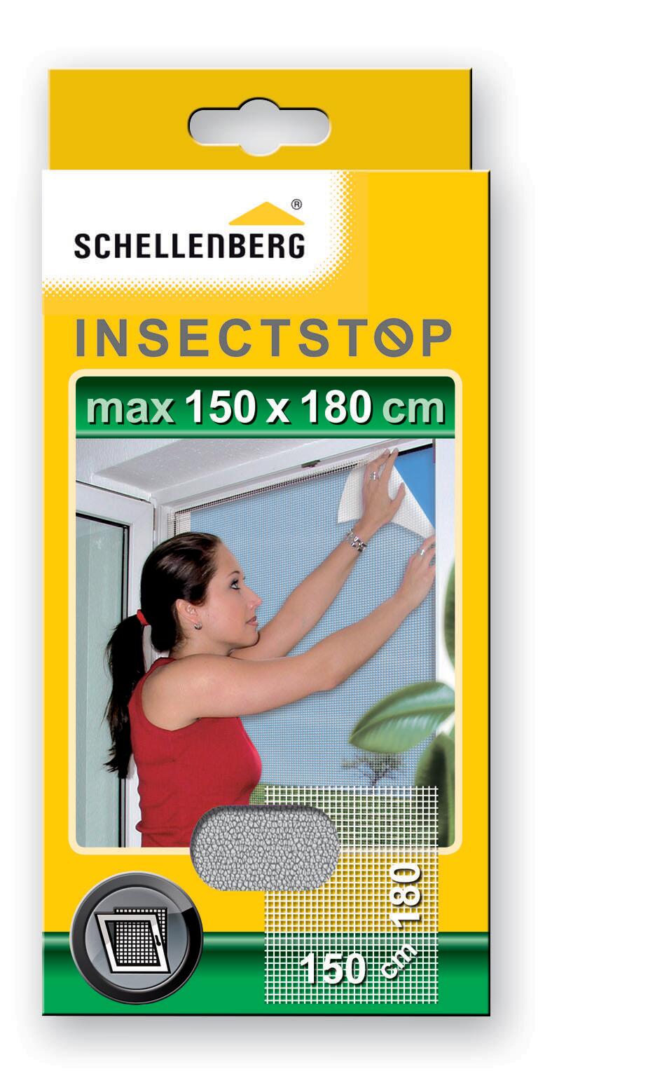 Tela de mosquitera poliester blanco adhesiva 150x180cm recortable blanca para ventana - 8