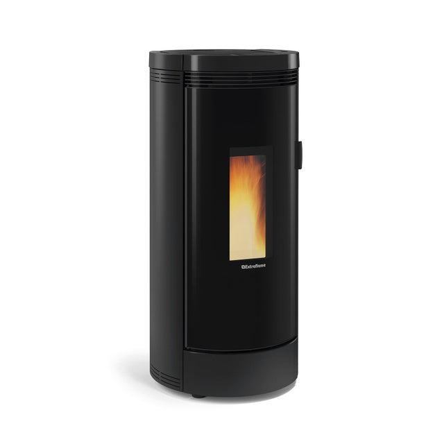 Poêle à granulés EXTRAFLAME Debby cx 9.7 kW noir