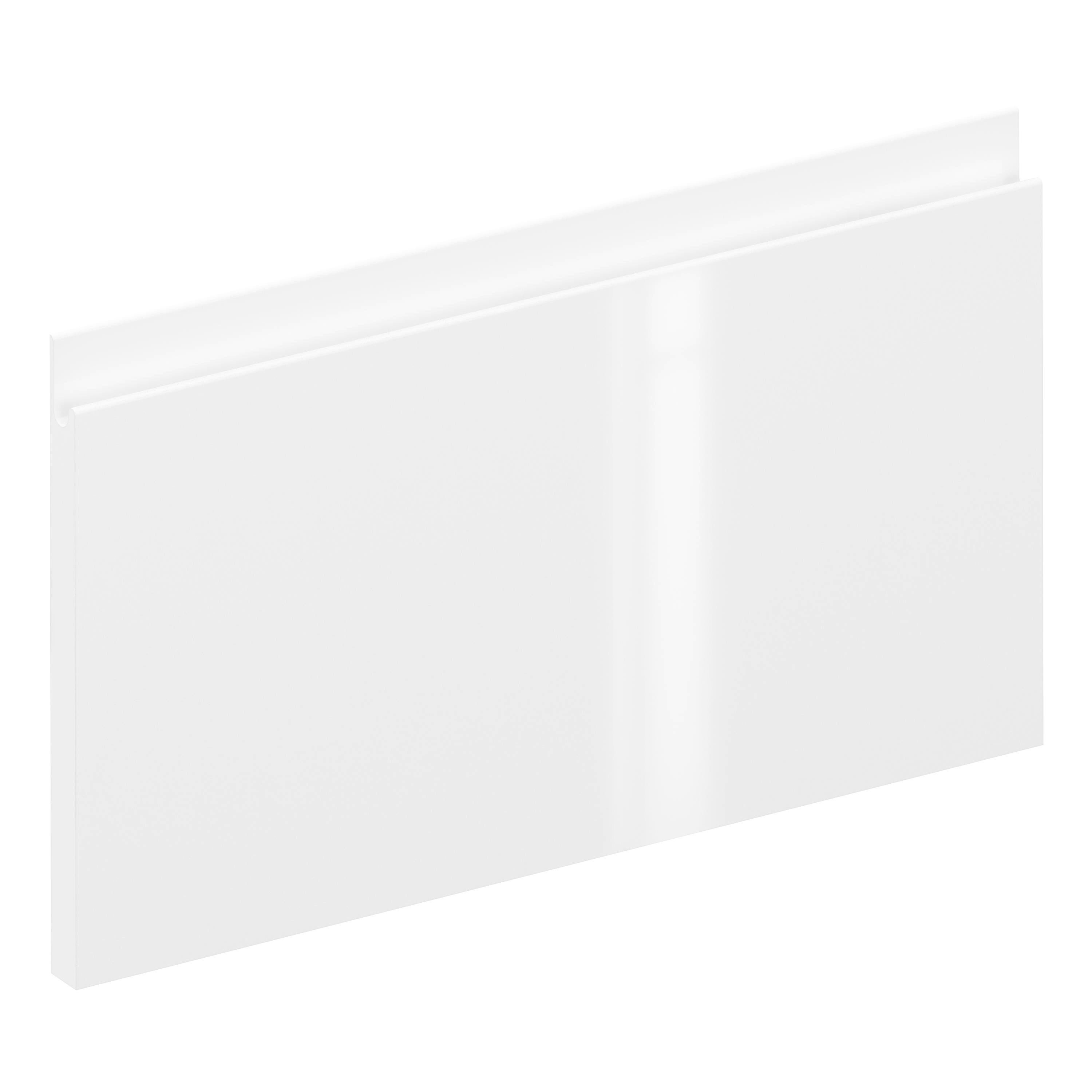 VOXTORP Face de tiroir, brillant blanc, 60x40 cm
