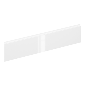 Façade de tiroir de cuisine Tokyo blanc brillant H.25.3 x l.119.7 cm