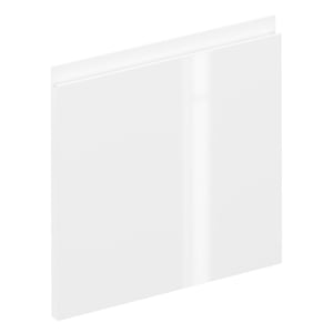 Façade de tiroir de cuisine Tokyo blanc brillant H.38.1 x l.39.7 cm