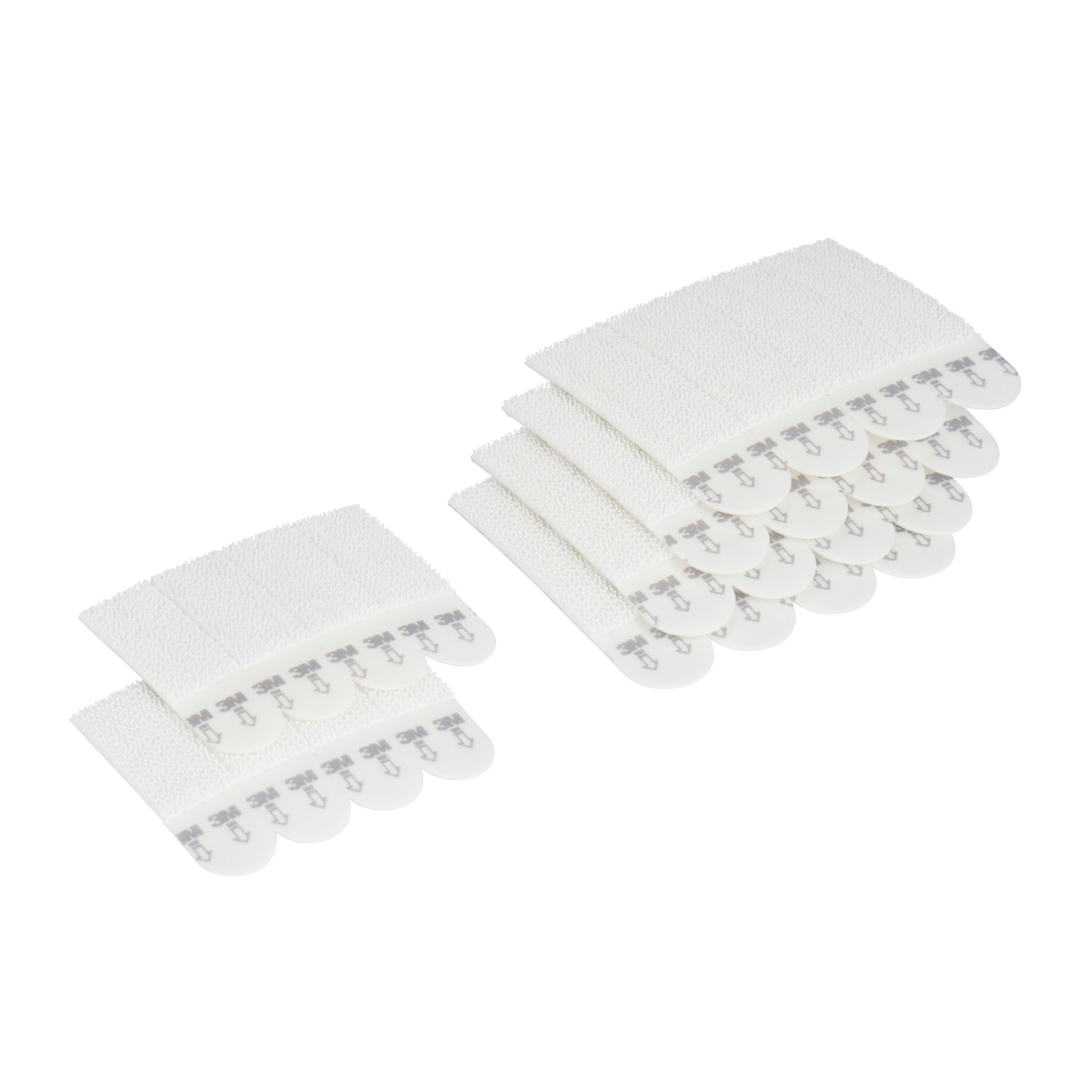 12 paires de languettes adhésives blanc de fixation de tableaux 2,5kg COMMAND - 5