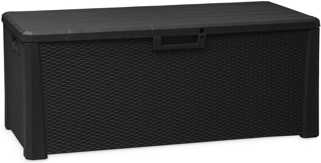 Coffre de jardin résine Nevada anthracite, 550 l - 3