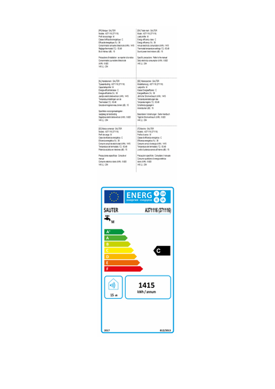 Étiquette énergétique