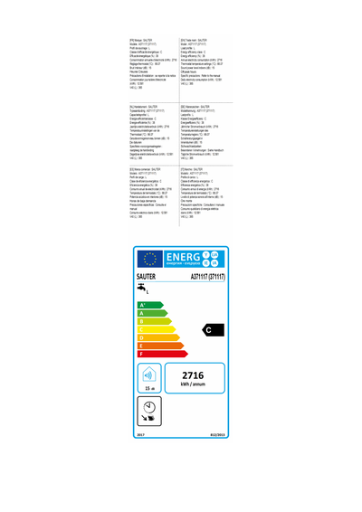 Étiquette énergétique