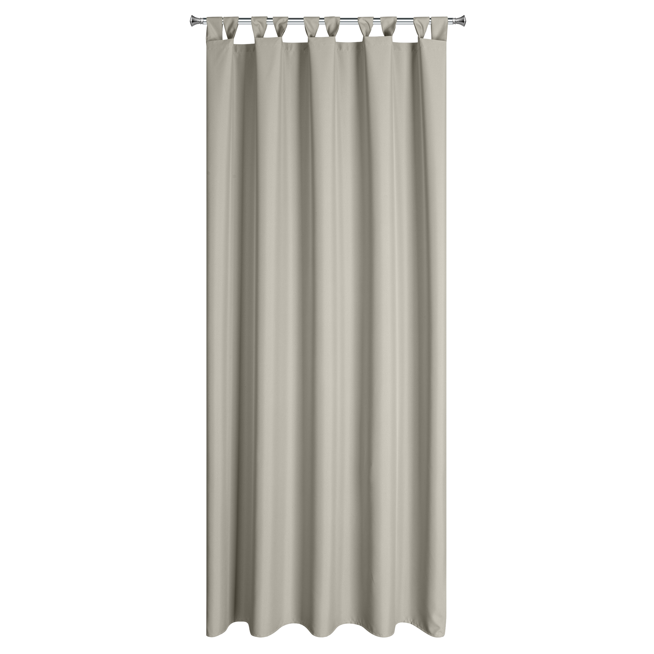 Zasłona ogrodowa Gardenia beżowa 155 x 200 cm na szelkach