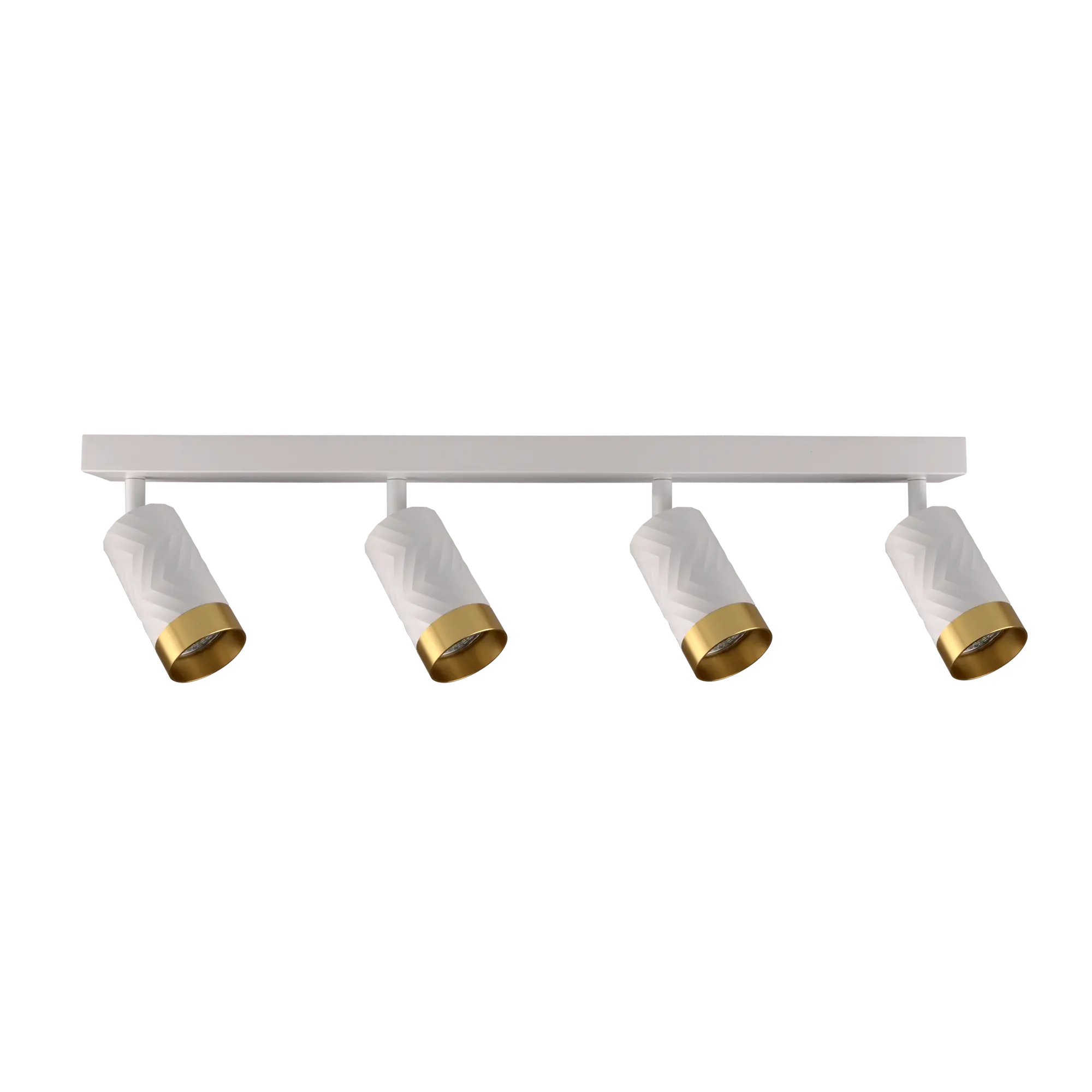 Listwa reflektorowa Arras biało-złota 4 x GU10 Goldlux