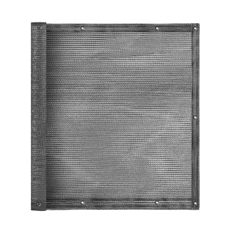 Osłona balkonowa Deco 0.9x3 m grafitowa Lustan