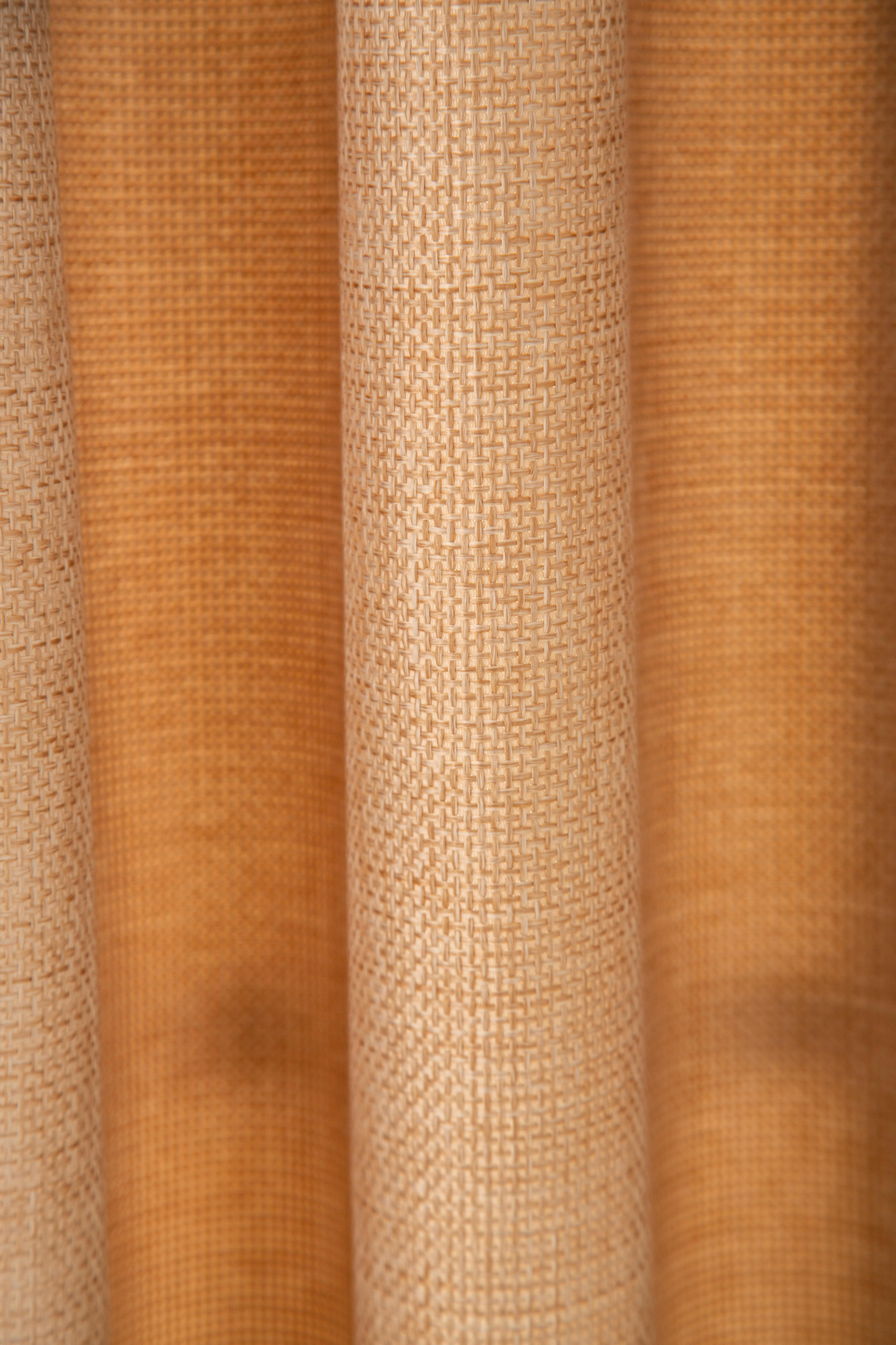 Cortina ollaos Cindy poliéster liso arena RIOMA de 140x270cm - 4