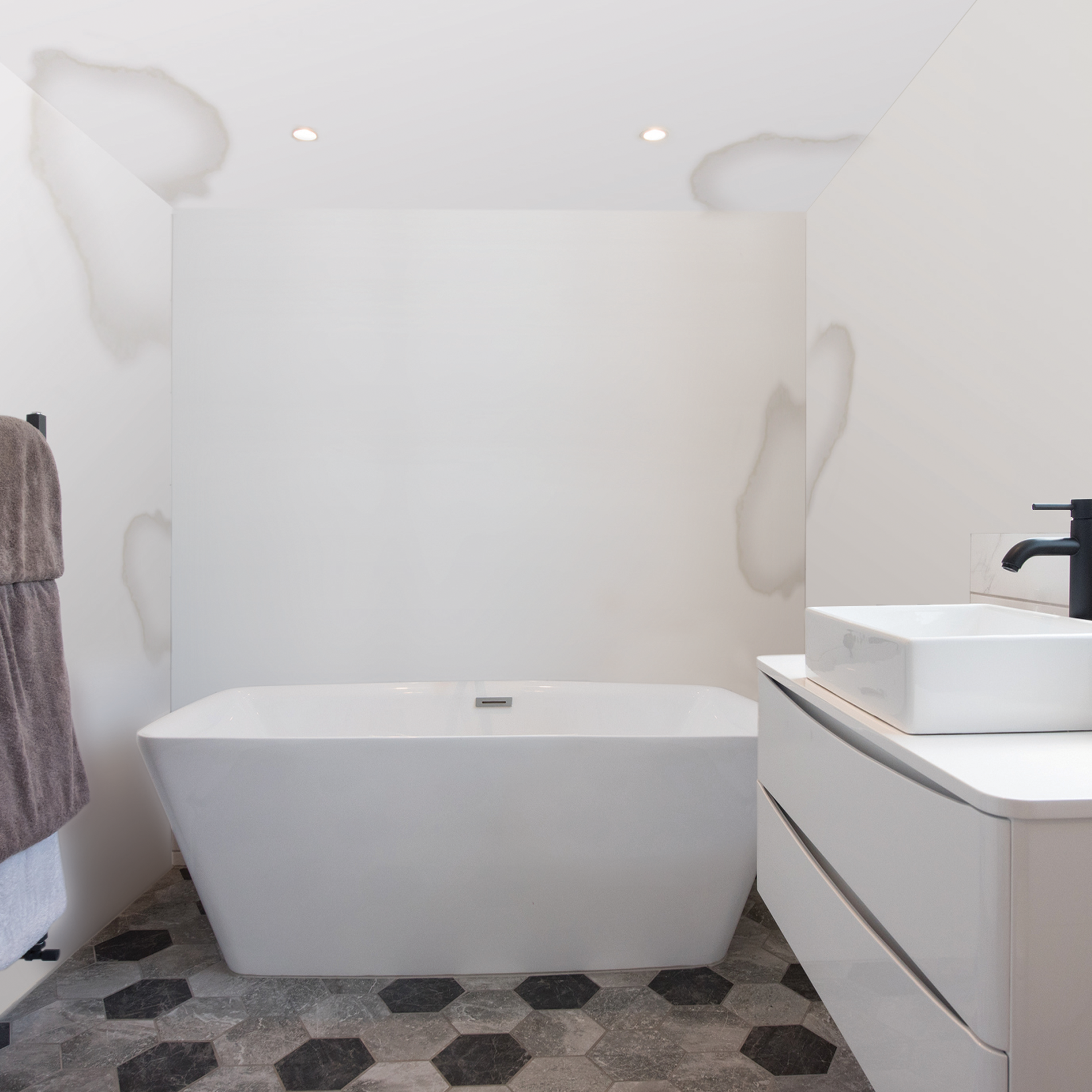 Imprimación anti humedad LUXENS 750ml blanco - 2