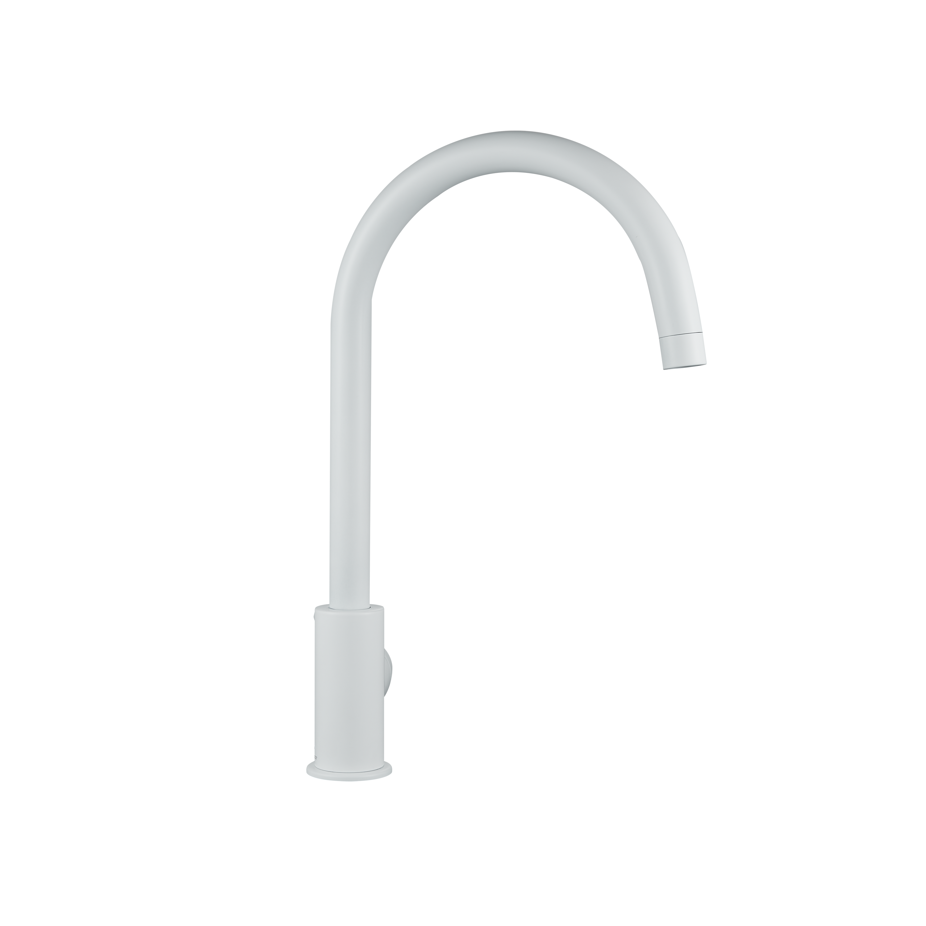 Grifo de cocina monomando caño alto delinia loa en blanco