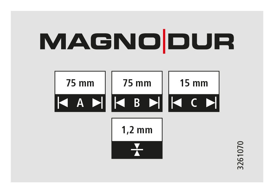 Equerre fenetre 75x75x15 revêtement extérieur MAGNODUR - 3