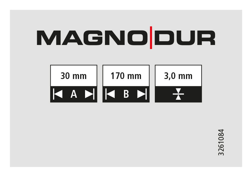 Patte d'assemblage 170x30 revêtement extérieur MAGNODUR - 3