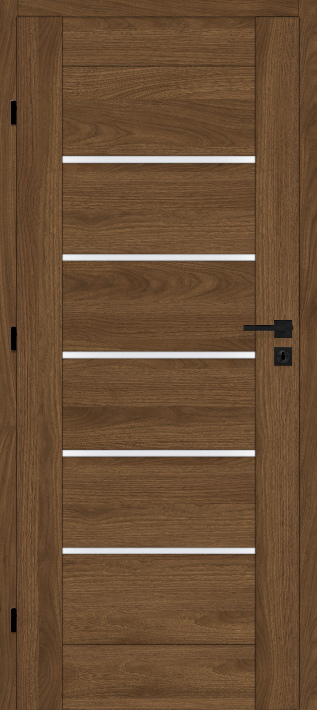 Drzwi wewnętrzne pokojowe Sangres 80 lewe orzech michigan Voster