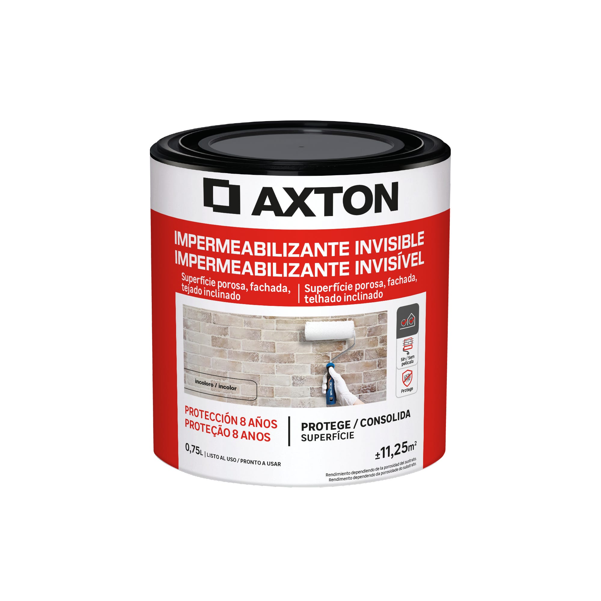 Impermeabilizante exterior AXTON incoloro para fachada multimaterial ...