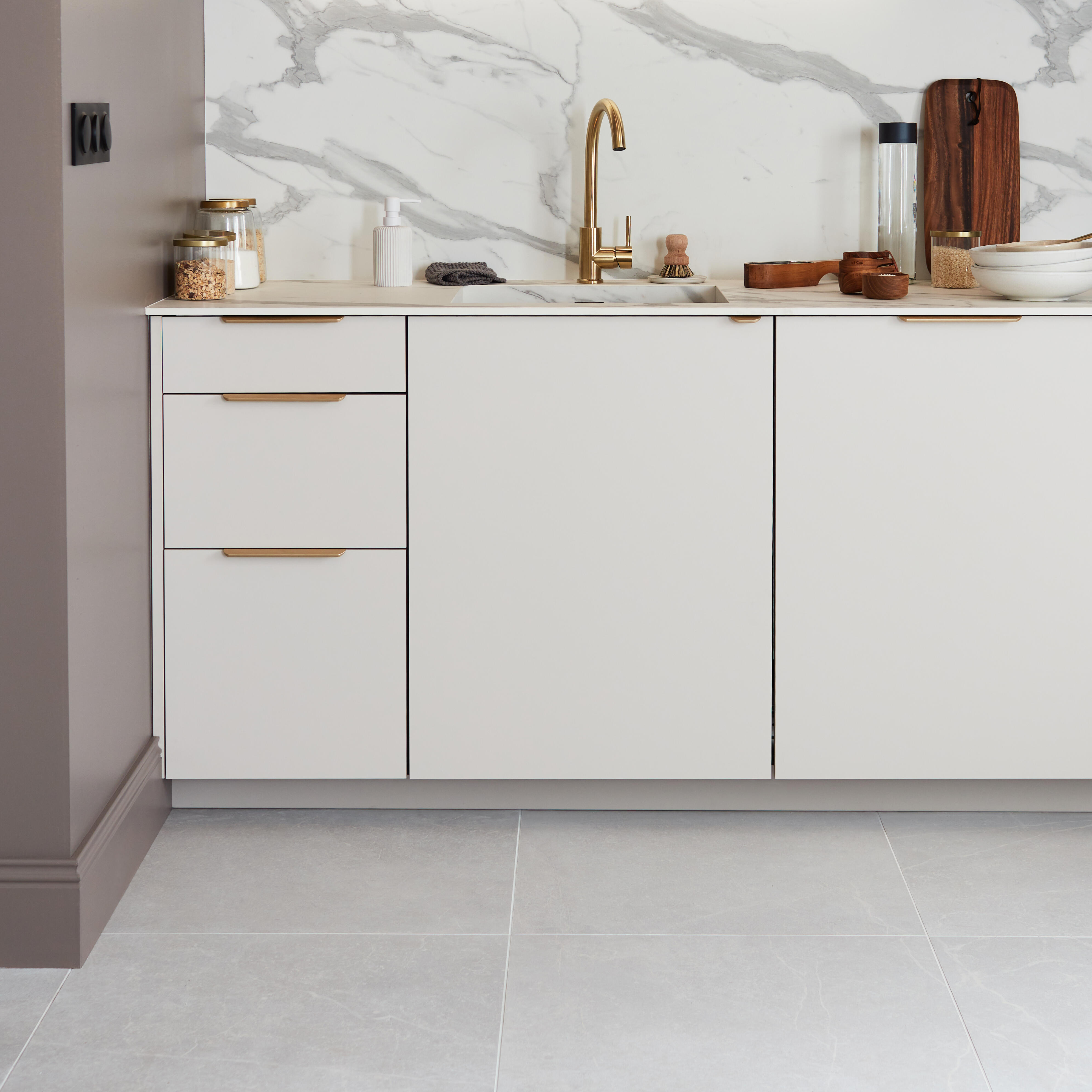 Módulo inferior Delinia 40X58X77CM cinza - 3