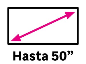 Hama Fullmotion Fix Soporte de Pie Giratorio para TV 32-55 VESA 400x400  Máx. 30Kg