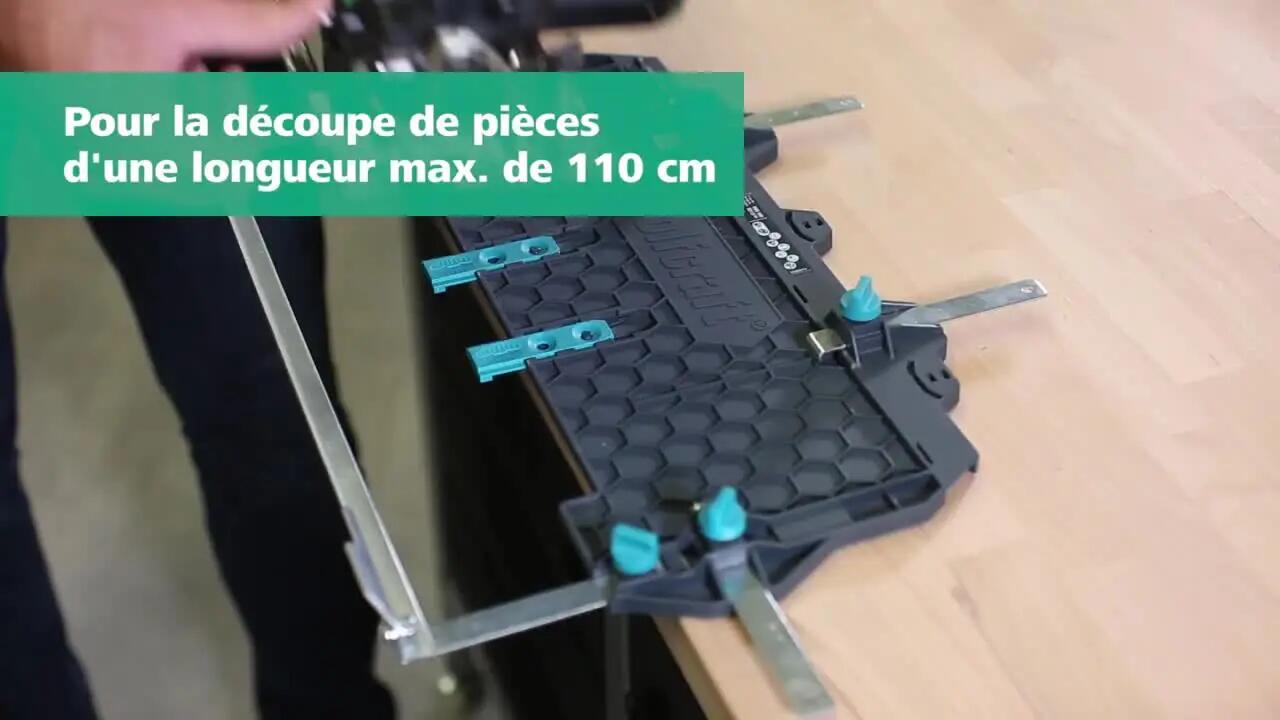 Rail de guidage WOLFCRAFT FKS 145 pour scies circulaires, 145 cm - 7