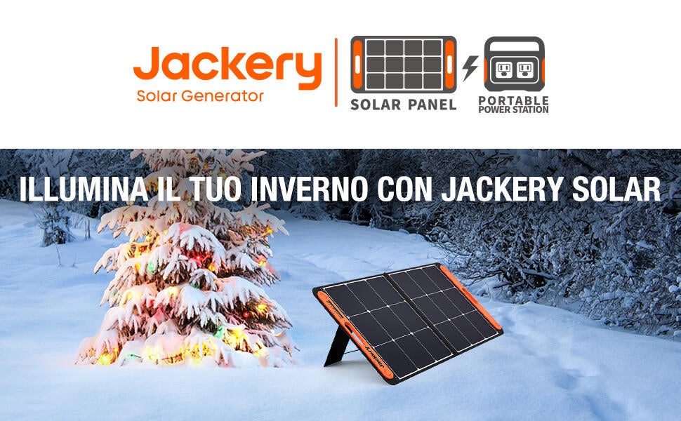 Pannello solare portatile monocristallino JACKERY SAGA 100W 28V L 90.5 x H 52.8 cm - 6