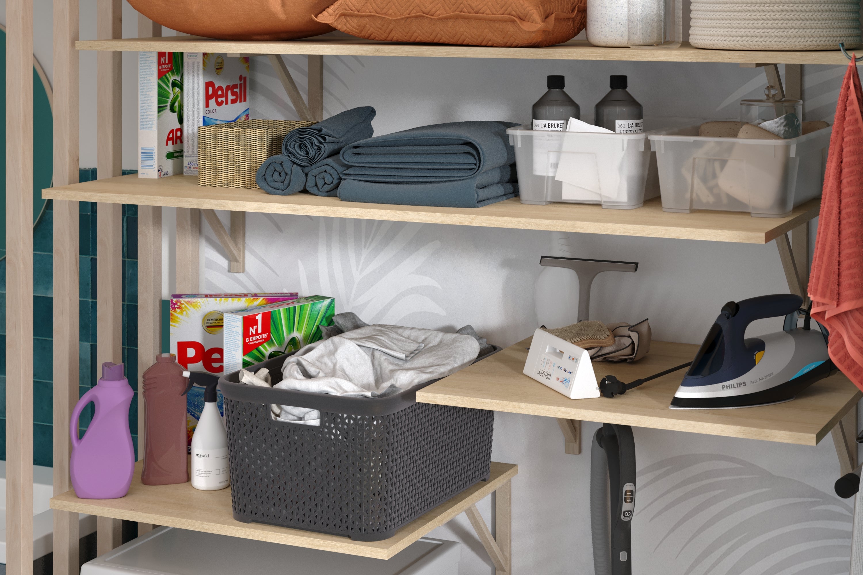 Tablette aggloméré mélaminé chêne naturel, L.250 x l.40 cm x Ep.18 mm - 2