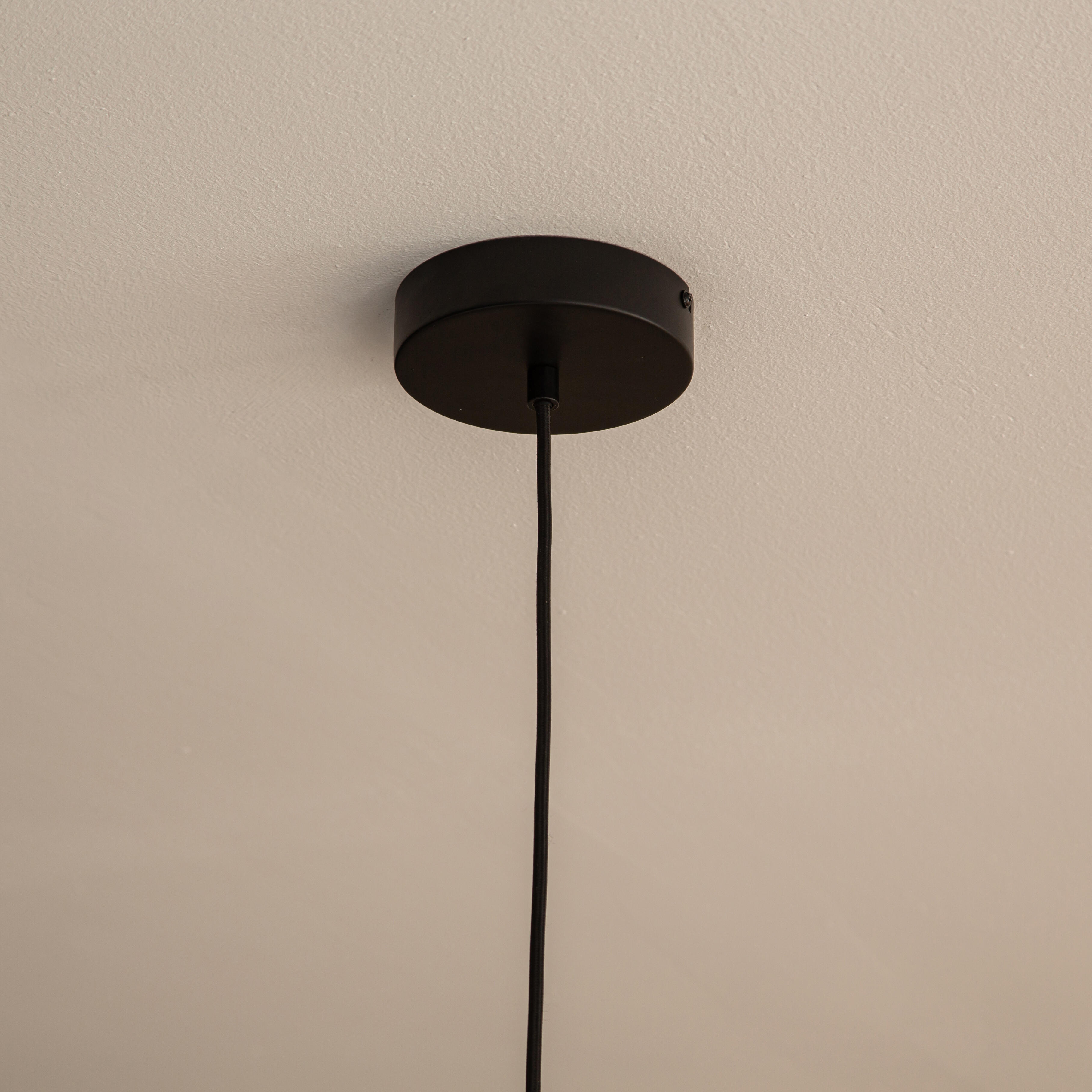 Lámpara de techo colgante de bambú beige 1 luz E27 Pecan INSPIRE 38 cm y altura regulable - 8