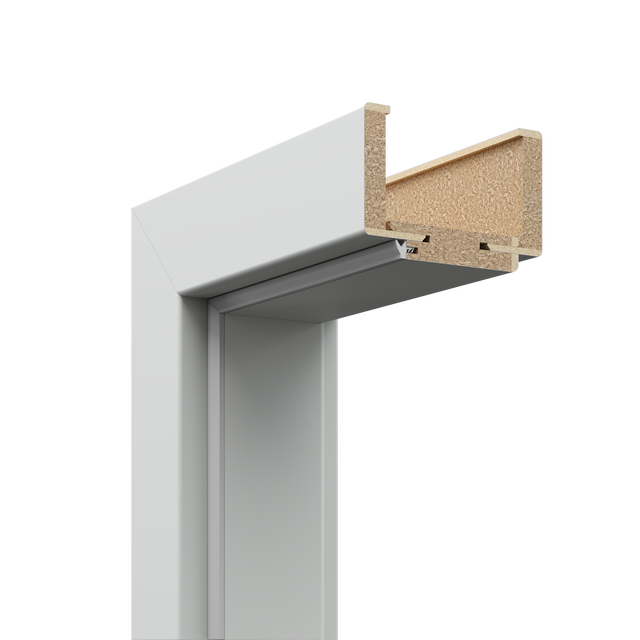 Ościeżnica regulowana 80 lewa szara zakres regulacji 75-95 mm Porta