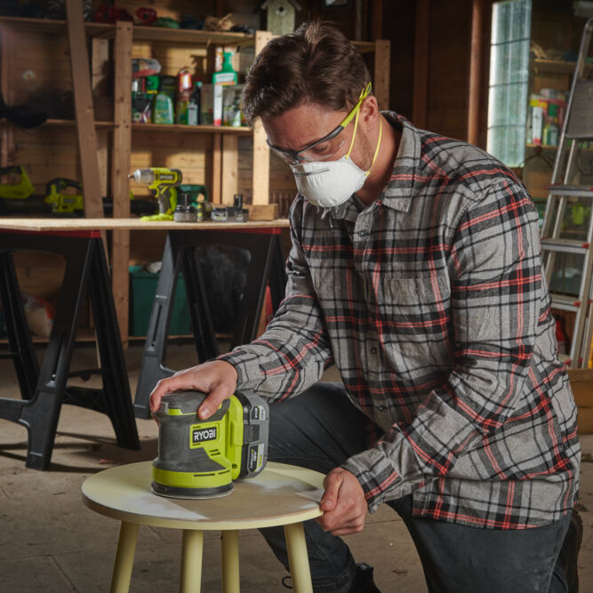 ponceuse excentrique ryobi