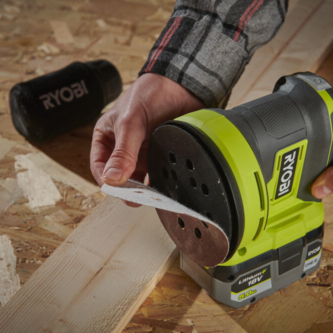 Ponceuse excentrique sans fil RYOBI Rros18-0 18 V 0 Ah