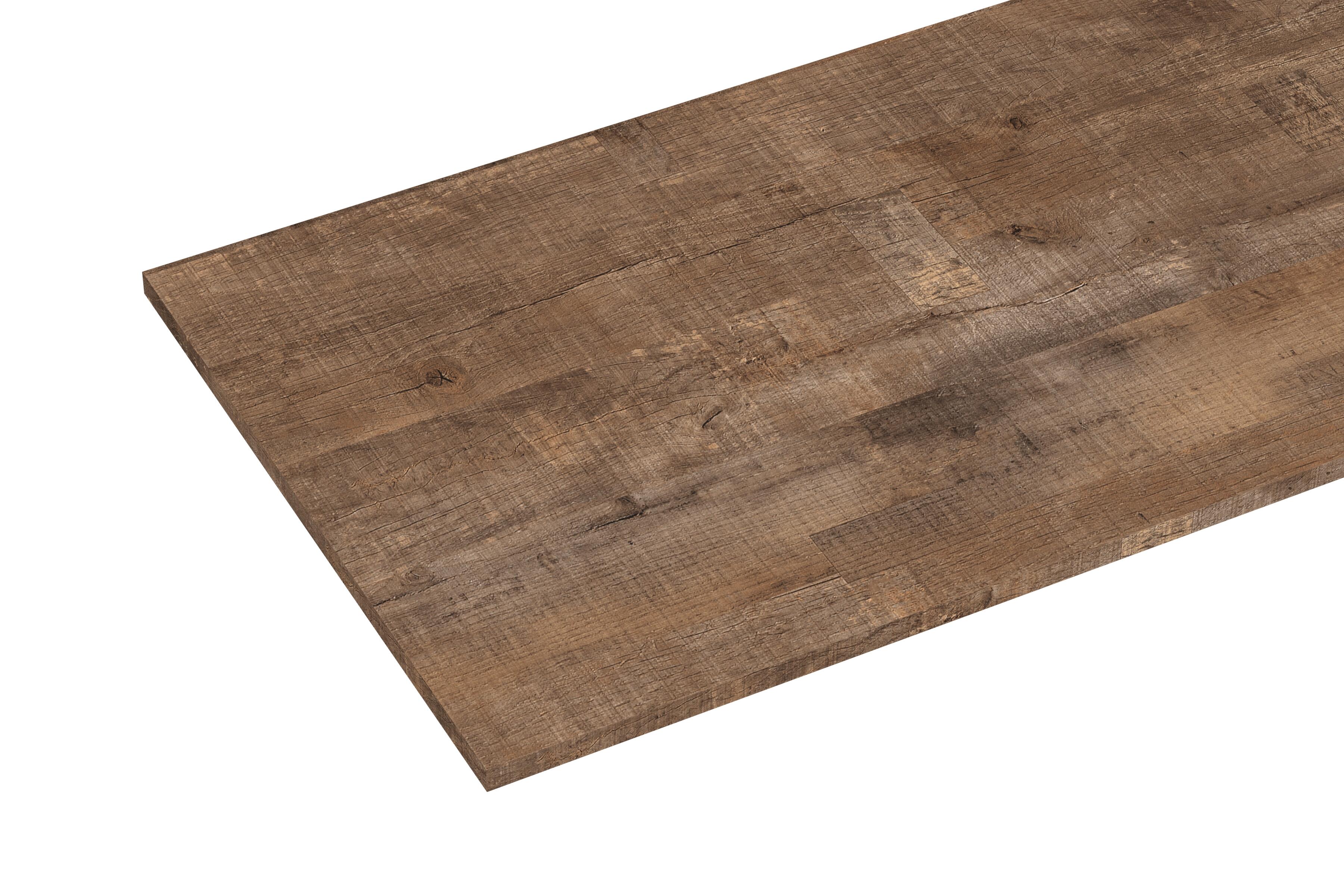 Bord ABS Renforcé Plateau De Table Mélaminé 28mm Gris - 100x40 Cm
