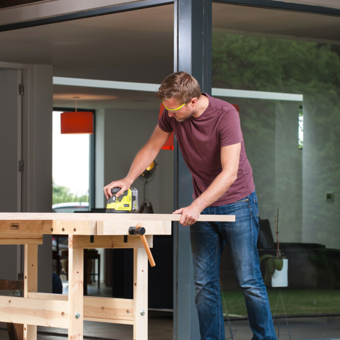 Ponceuse delta sans fil RYOBI Rps18-0 18 V - 7