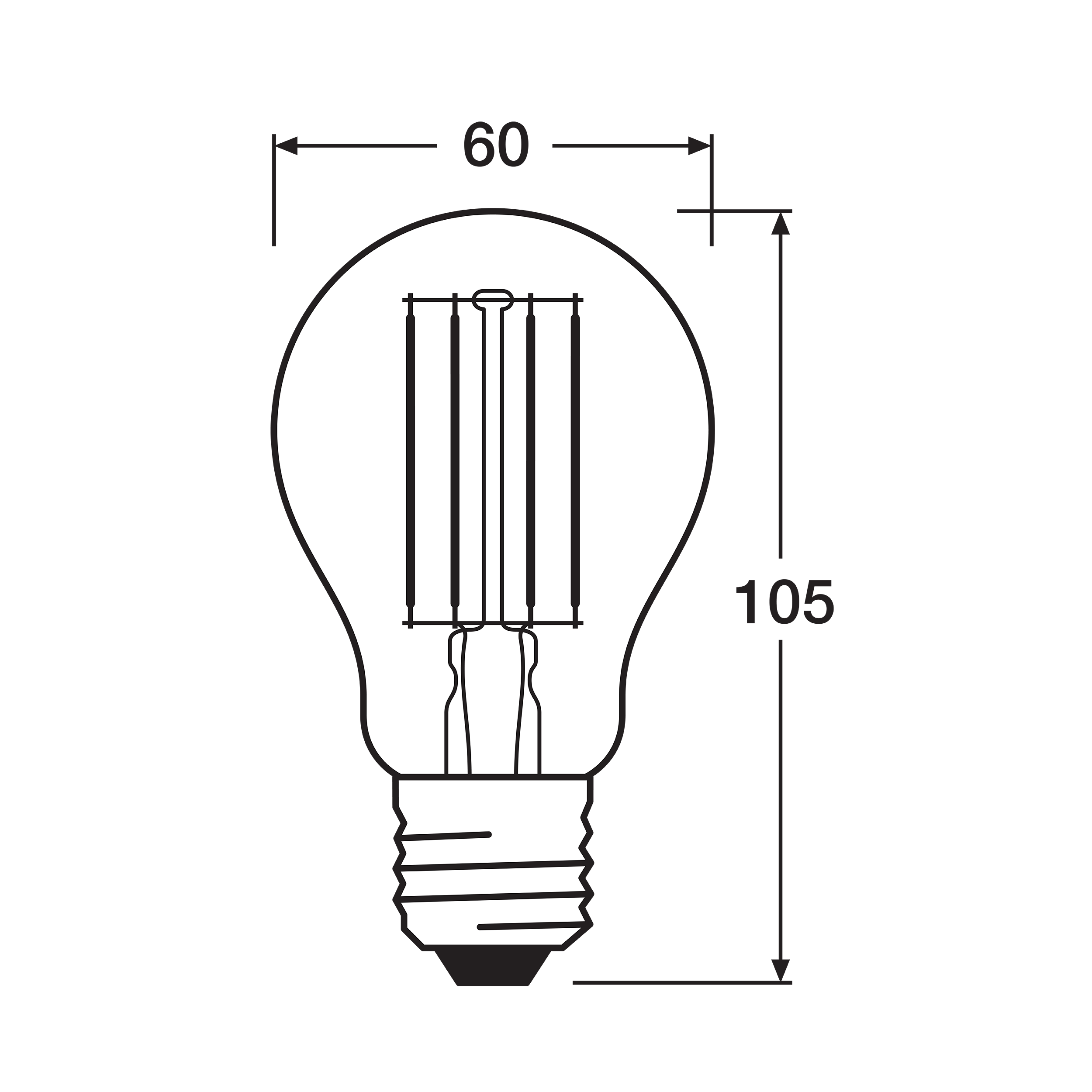 Żarówka LED E27 7,5 W 1055 lm Neutralna biel Osram - 2