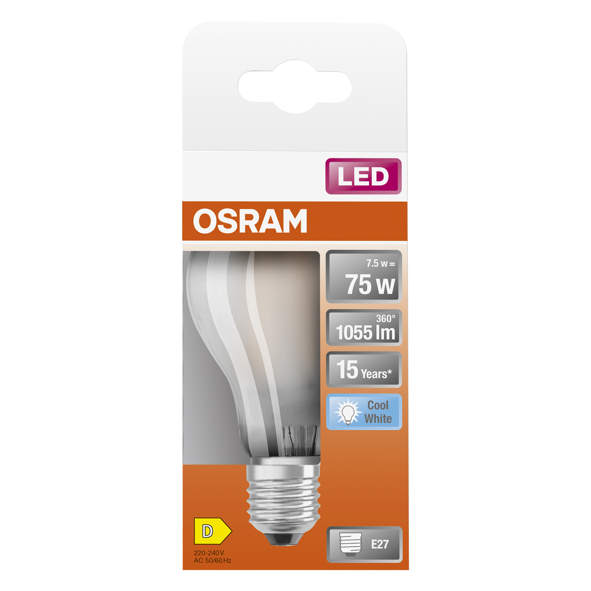 Żarówka LED E27 7,5 W 1055 lm Neutralna biel Osram - 4