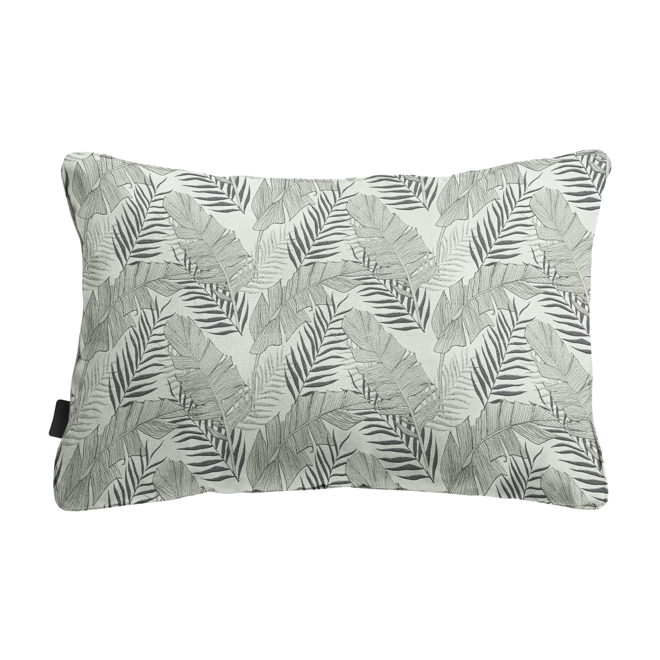 naturalny (bardzo jasne beż z narukowanymi liścimi w odcieniach szarości