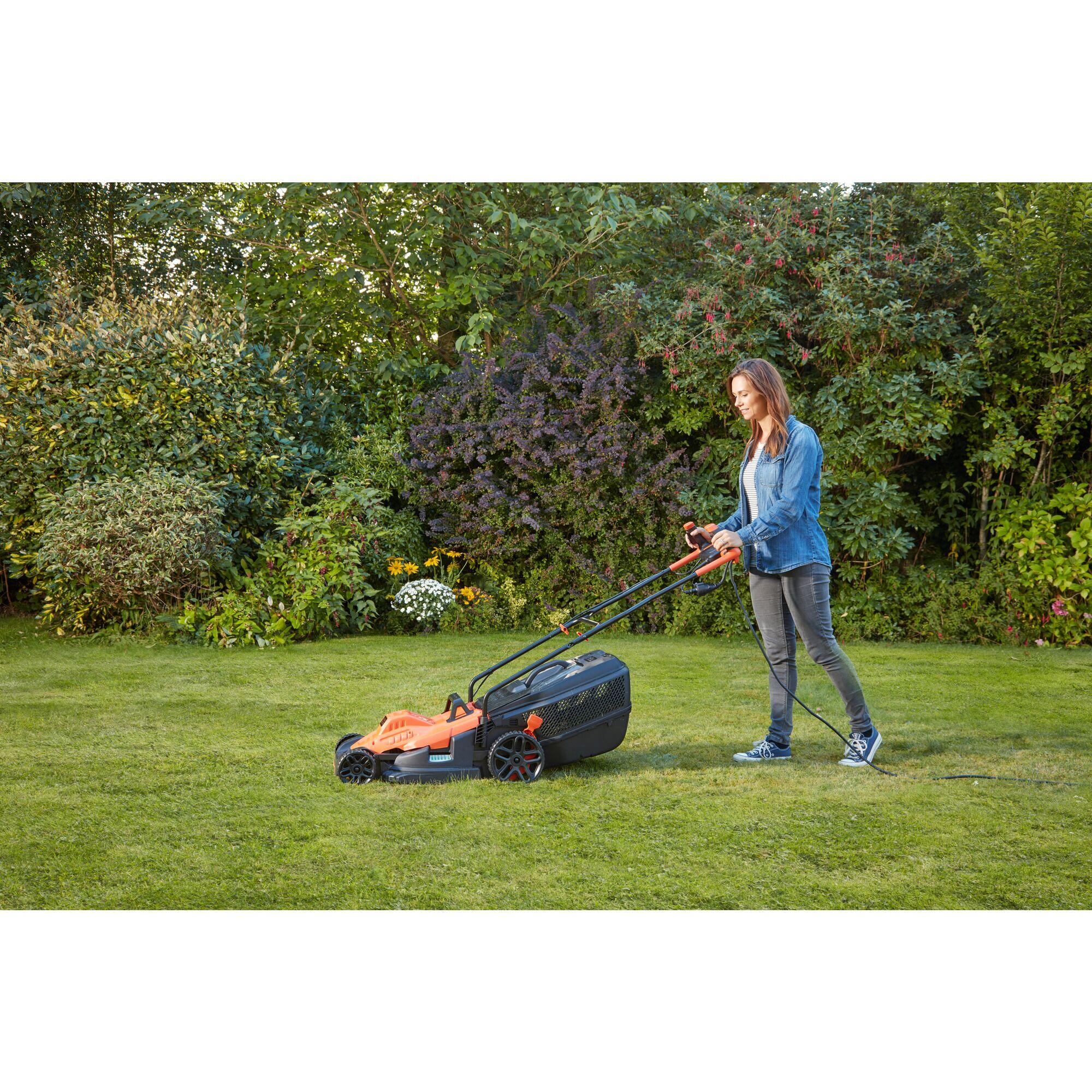 Tondeuse électrique BLACK + DECKER, 1800 W, 220-240 V, l.42 cm - 5