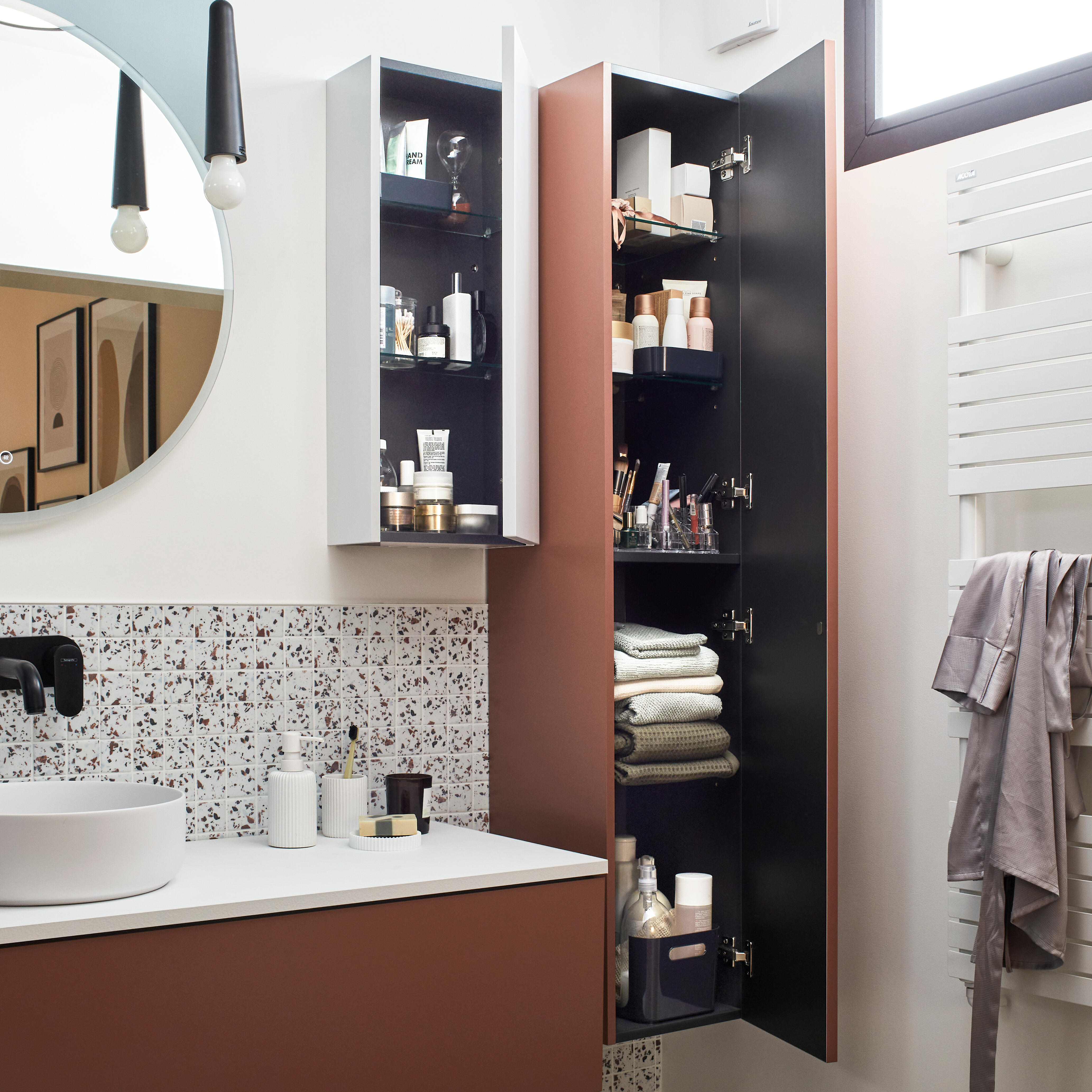 Conjunto de 4 caixas SENSEA REMIX PARIS 16.3X5.3X30.2CM - 4