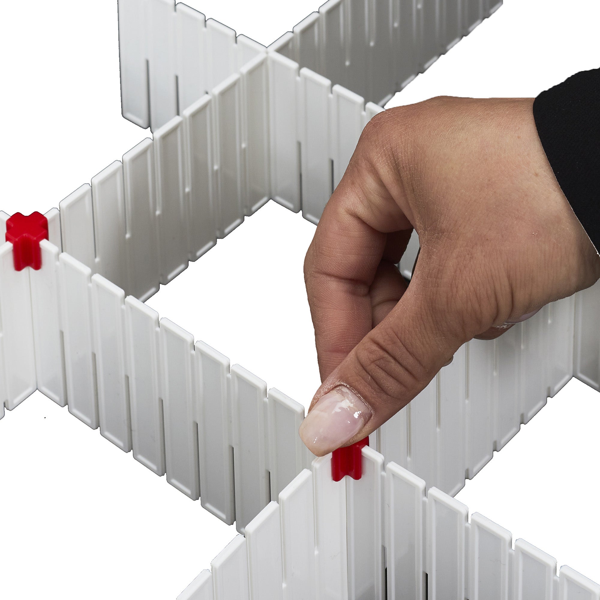 Pack 6 separadores de gaveta 45X6X6CM - 14