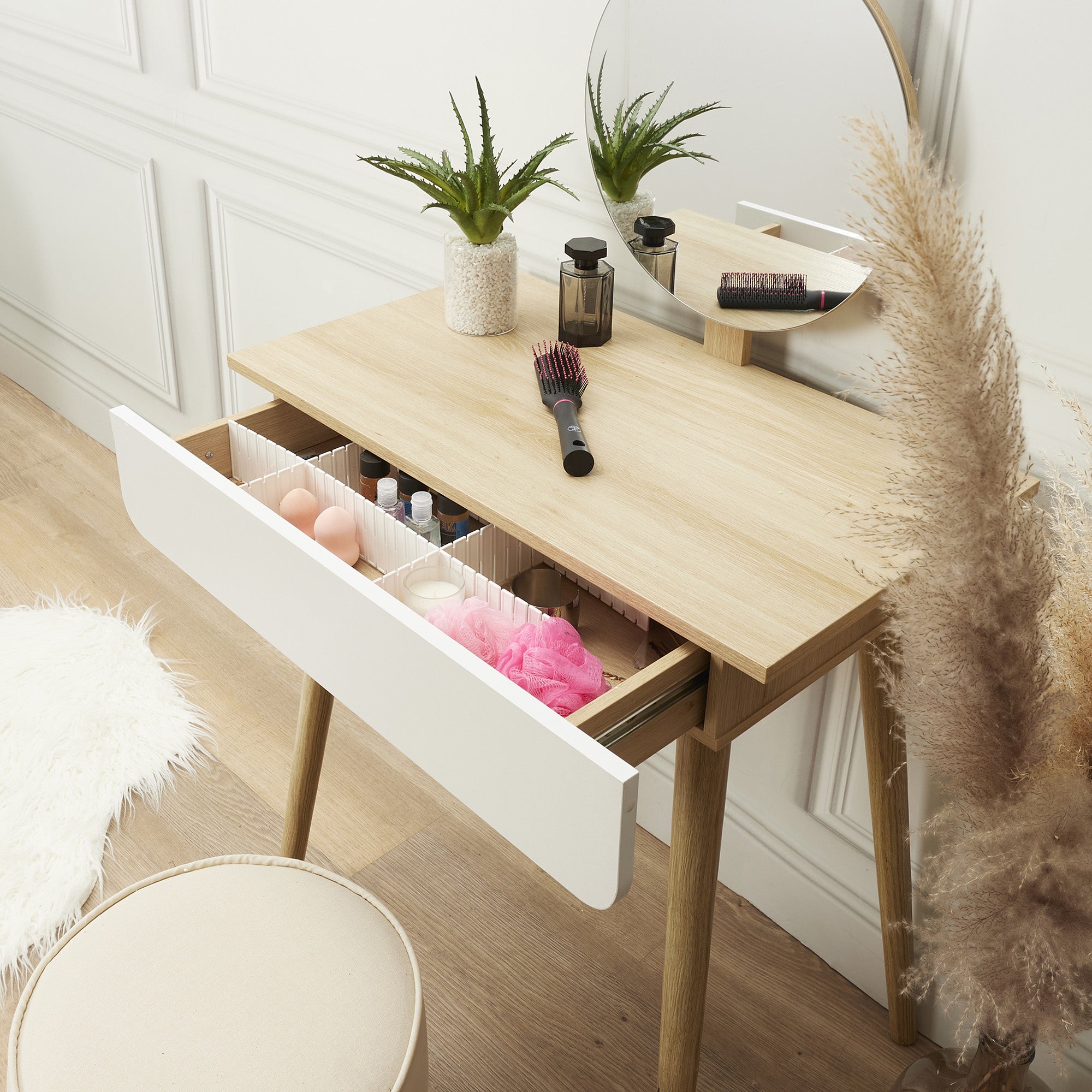 Pack 6 separadores de gaveta 45X6X6CM - 9